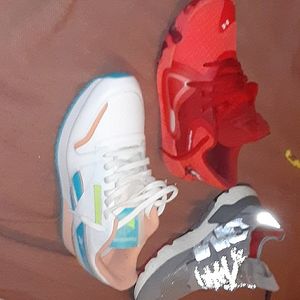 Reebok 10 Adidas 8 1/2 Under armor 7